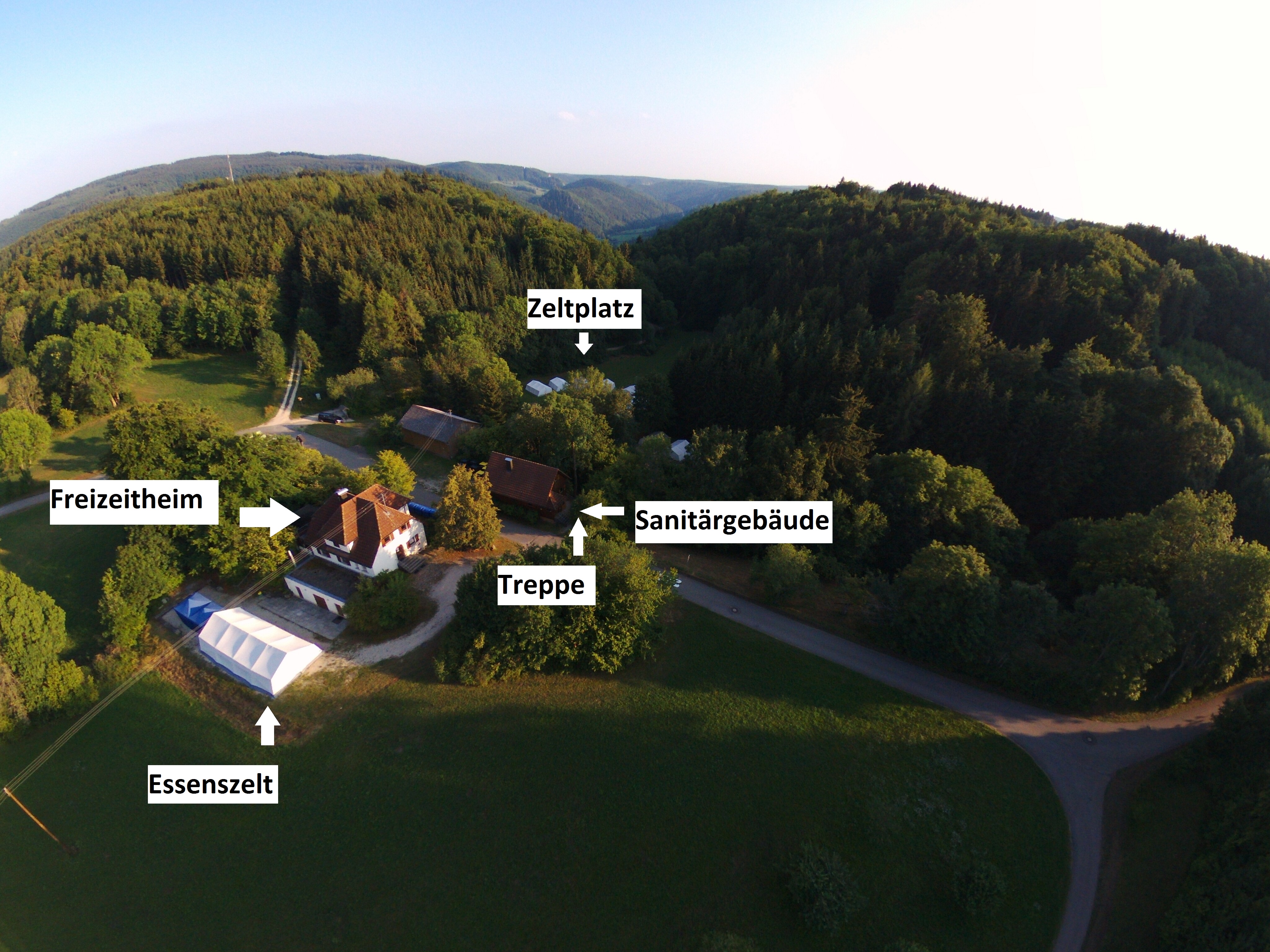 Freizeitheim Schönbühl mit Zeltlagerplatz